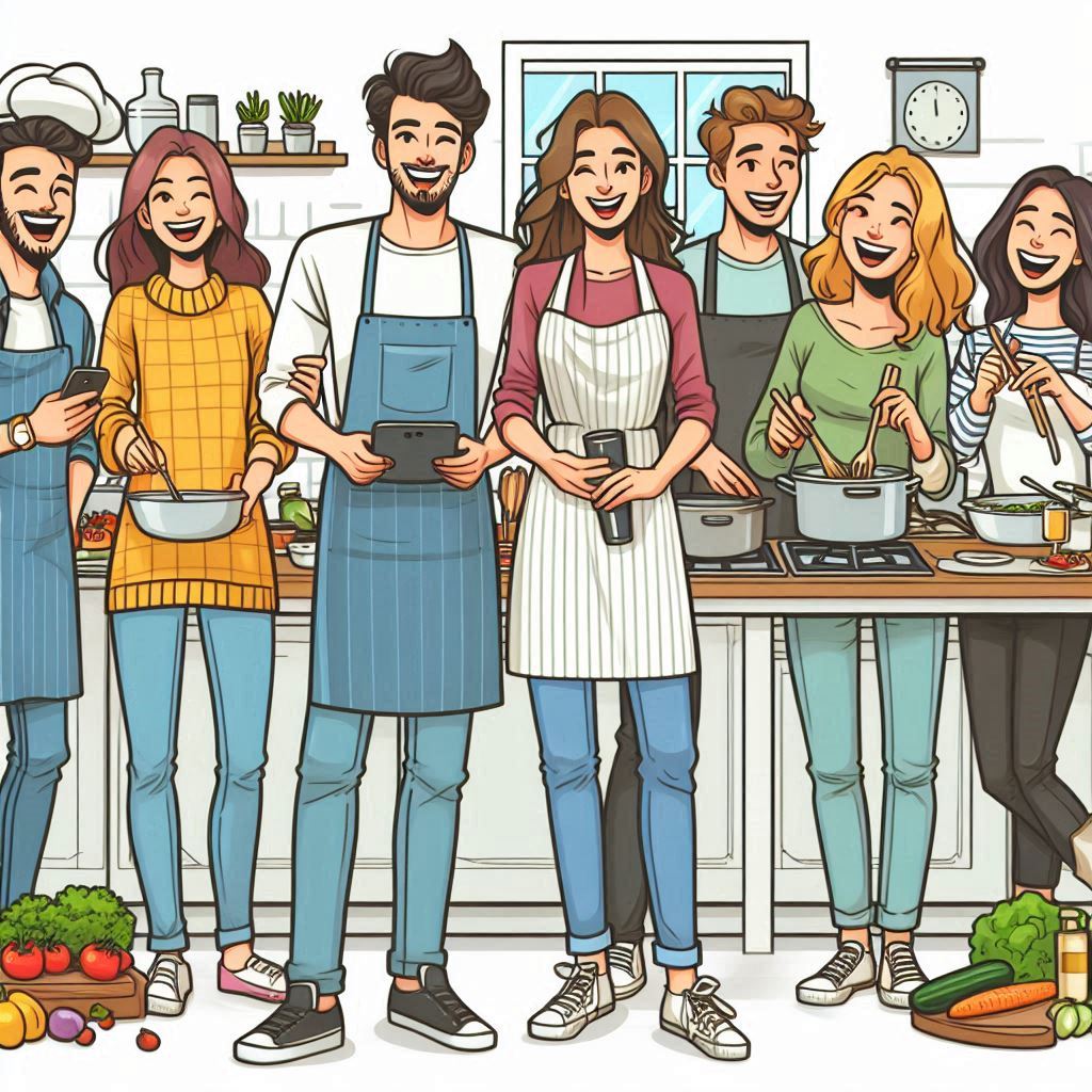 Gemeinsam gesund kochen